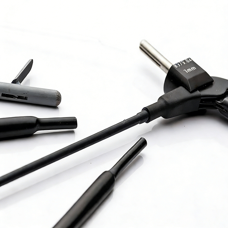 Medical grade 175℃ Semi rigid PVDF heat shrink tubing BH MT PVDF 175K