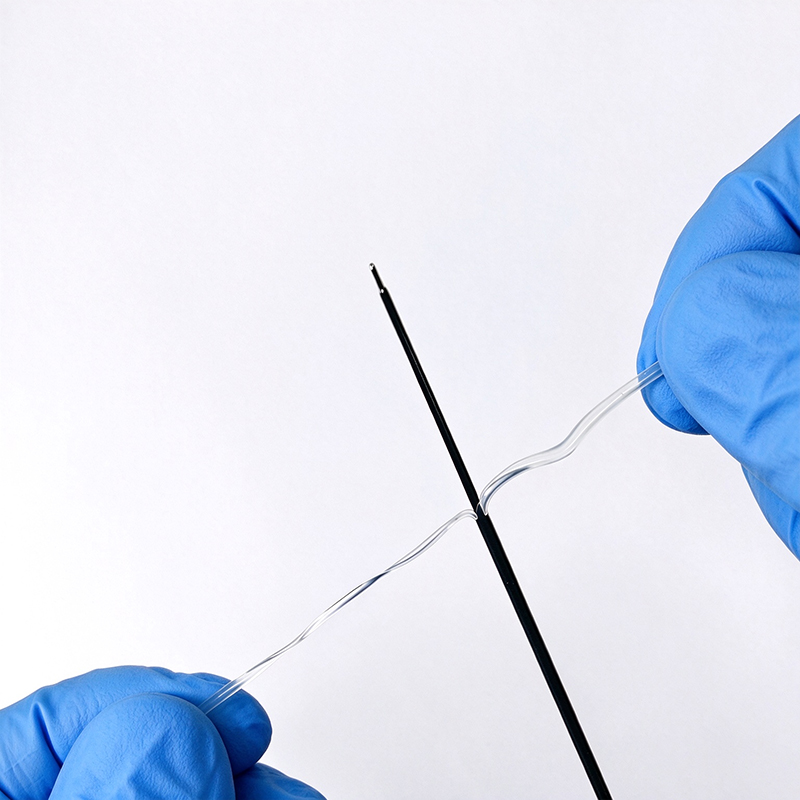Medical grade polyolefin peelable heat shrink tubing